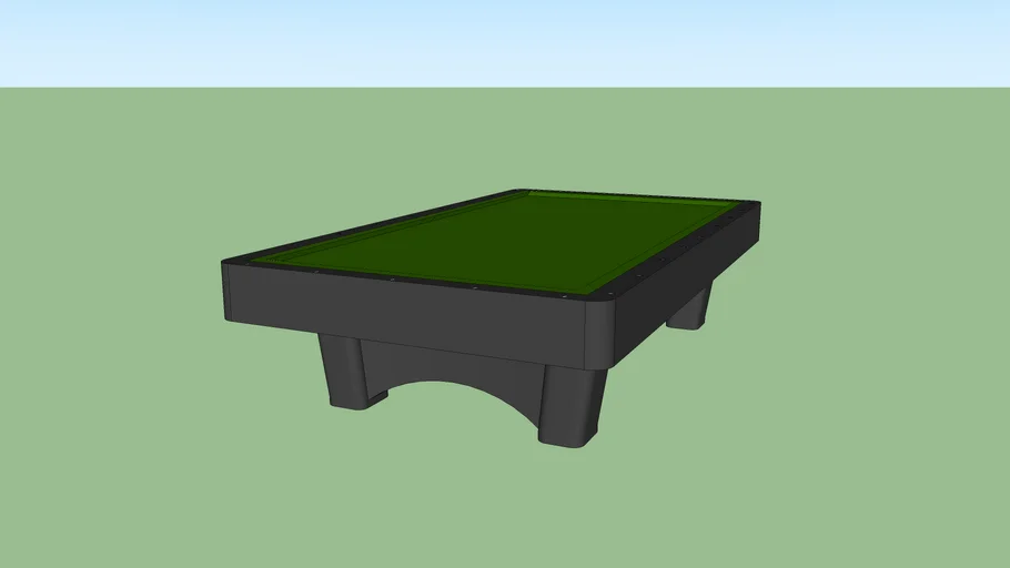 3 cushion billiard table