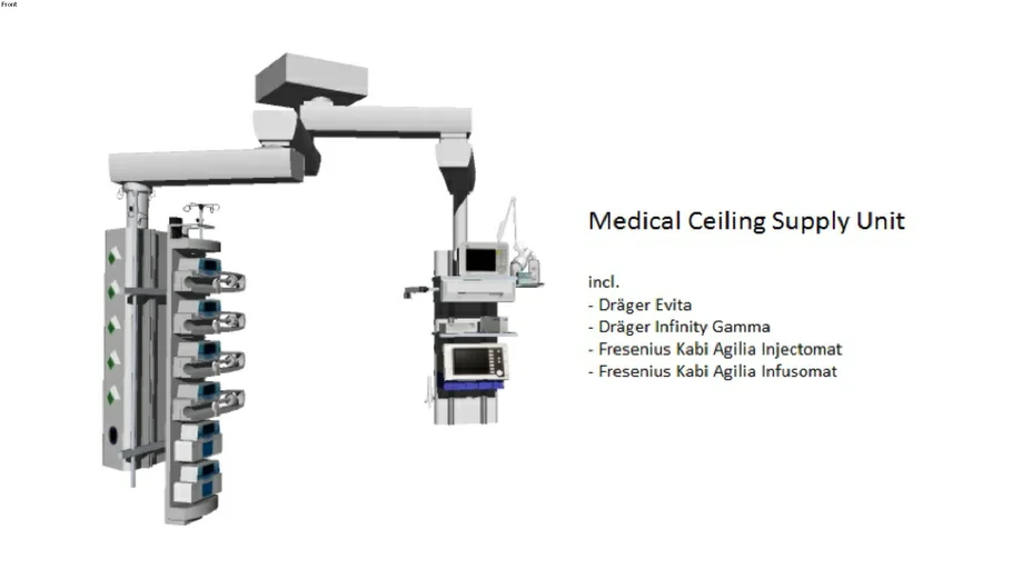 Medical Ceiling Supply Unit