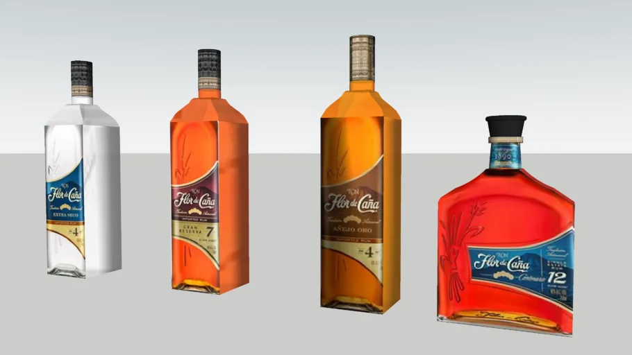 Ron Flor de Caña Botellas