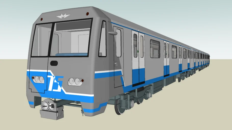 Moscow metro train type 81-760/761