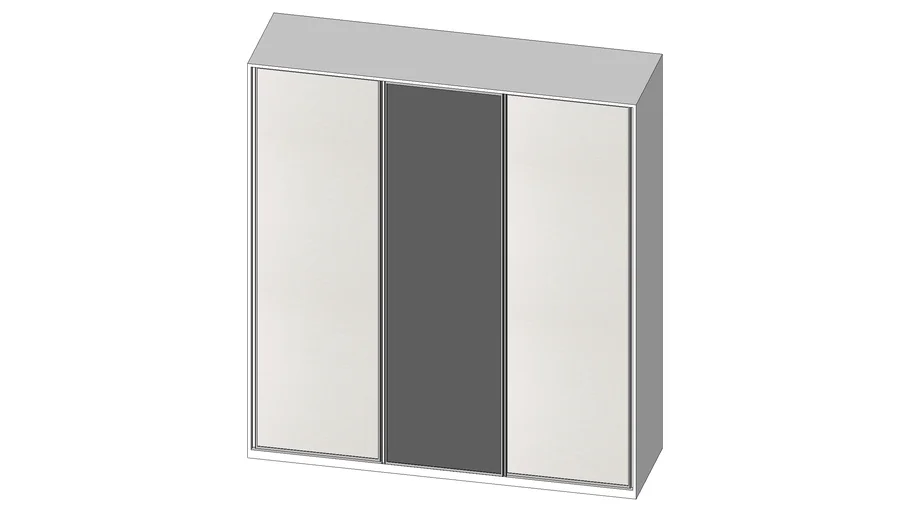 GUARDA ROUPA 3 PORTAS