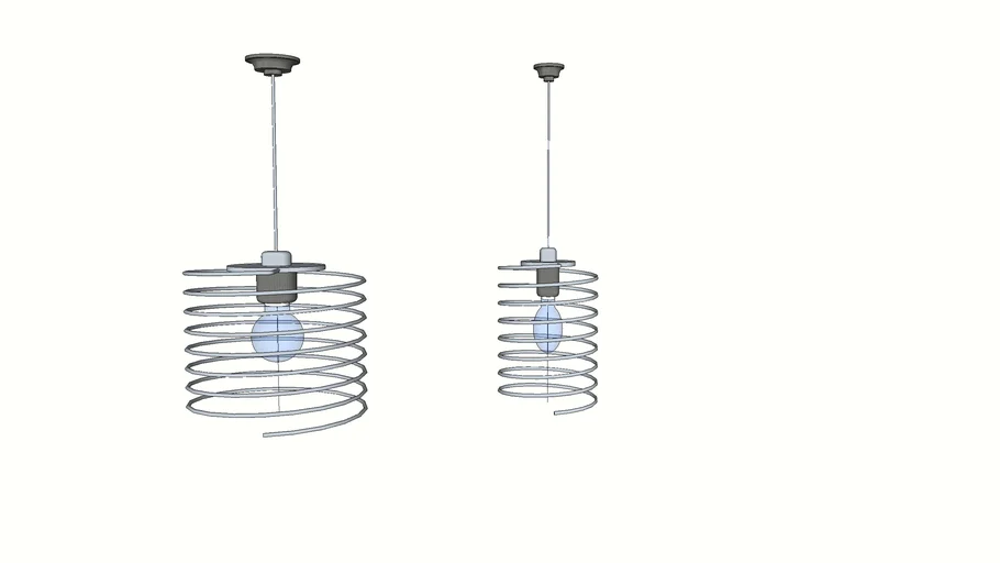 Suspended lamp