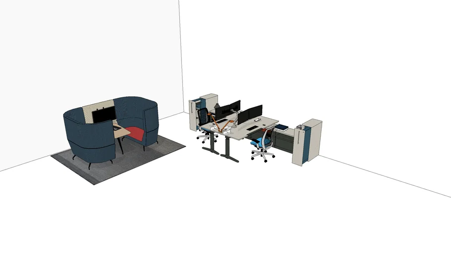 Currency Desk Steelcase