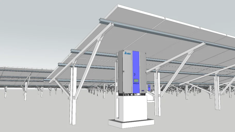 PV Module Structure Solar Farm