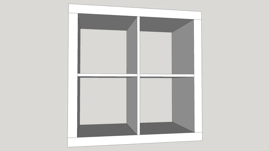 Expedit/Kallax 2x2 Shelf Unit