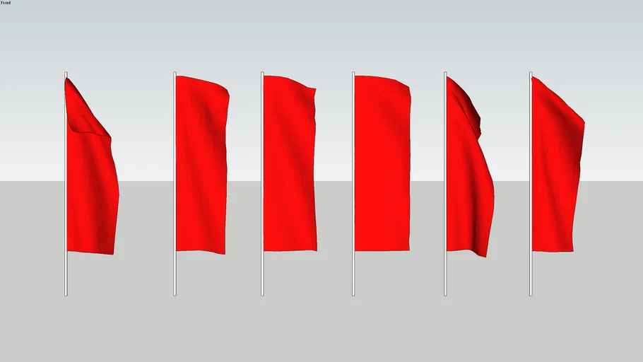 Vertical flag
