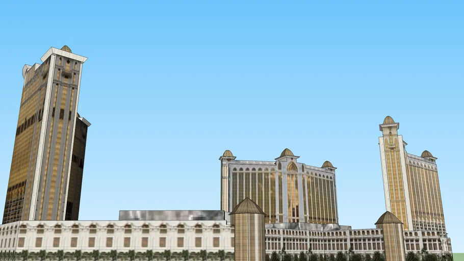 Galaxy Macau Phase 1 & 2: Galaxy Hotel, Banyan Tree / Okura, Ritz-Carlton / JW Marriott