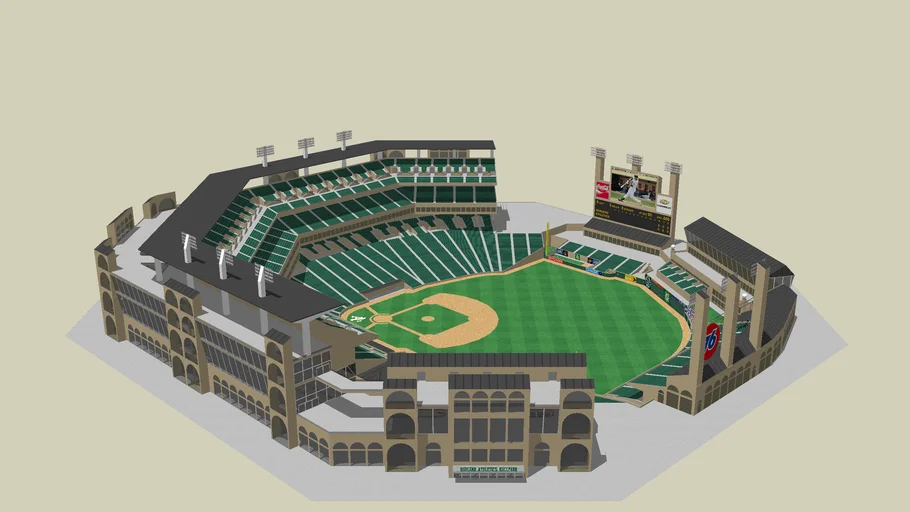 Oakland Athletics Concept Ballpark Idea