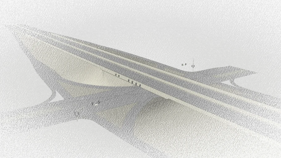 SPUI (Single Point Urban Interchange) - Freeway Standard