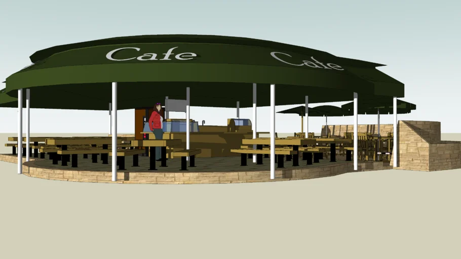Outdoor cafetaria