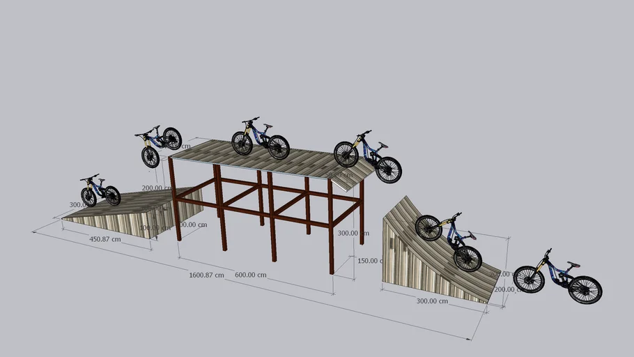 RAMPA PARA BICI MONTAÑA