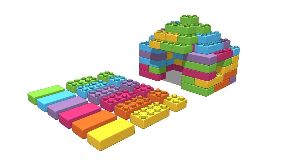 Building Bricks Blocks Big
