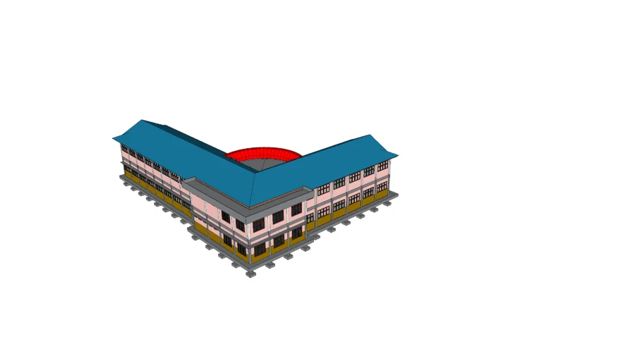 GEDUNG SEKOLAH 2 LANTAI