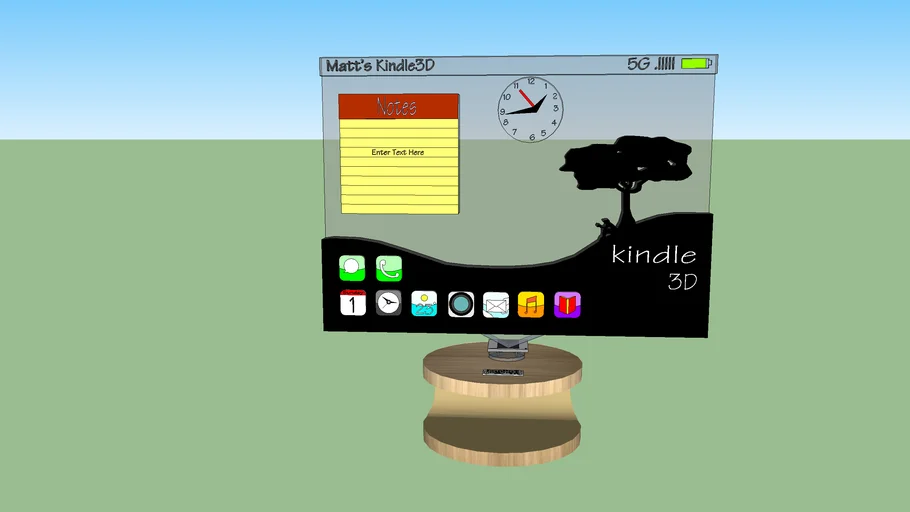 kindle e-reader prototype 5G & wifi
