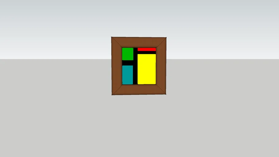 picture in a frame | 3D Warehouse
