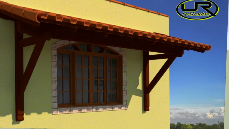 telhado colonial