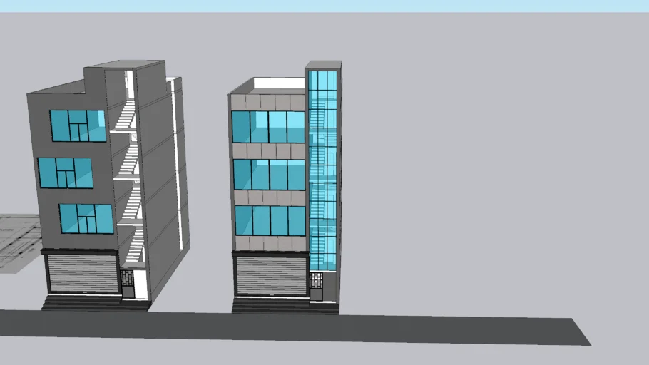 COMMERCIAL BUILDING | 3D Warehouse