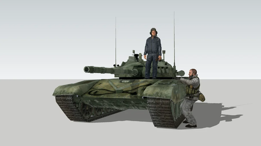Yugoslavian M-84 Main Battle Tank Set 01