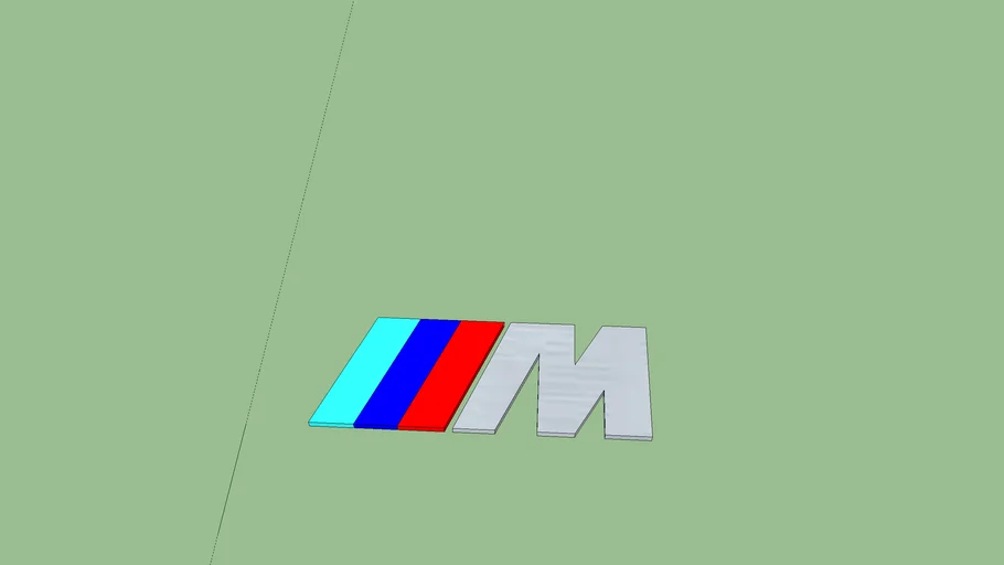 M sign | 3D Warehouse