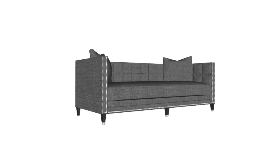 SOFA - Modern Tufted Back Sofa
