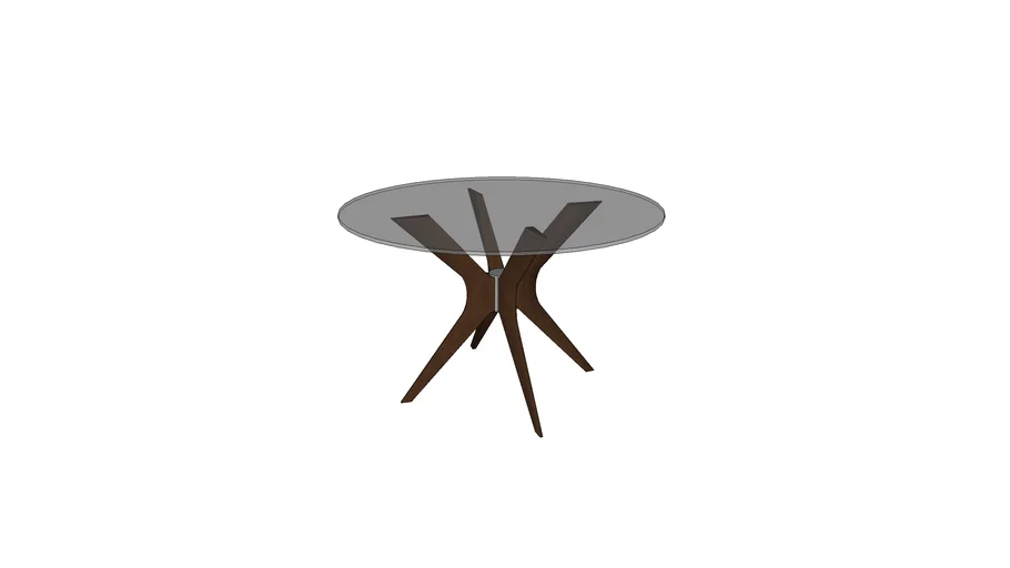 MESA REDONDA CRISTAL