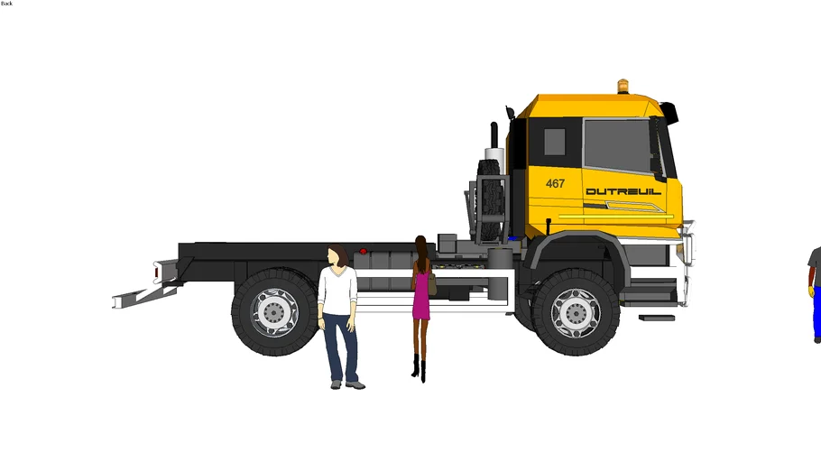 xTRMExPORT.com - Camion 4x4 6 roues châssis (à carrosser) cabine couchettes...