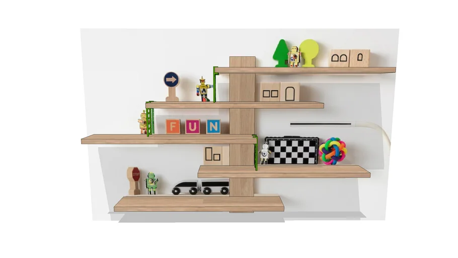 LUSTIGT IKEA Kids Shelf