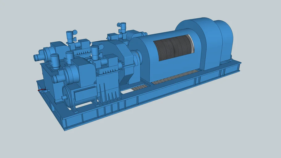 Oil Rig Draw-Works | 3D Warehouse