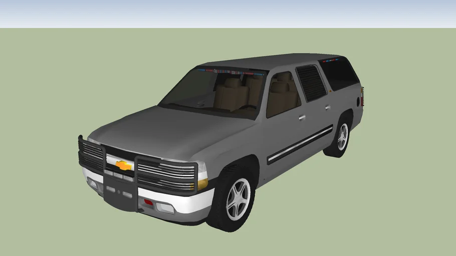 Unmarked Armored Suburban