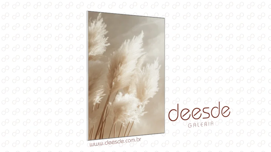 QUADRO NATUREZA 141 CAPIM DOS PAMPAS - DEESDE GALERIA
