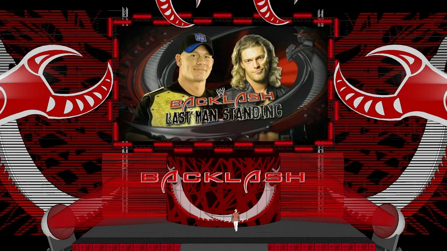 WWE Backlash 2009 Stage in Detail   (version2)