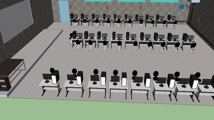 Copia de modelo de laboratorio de computo 3D