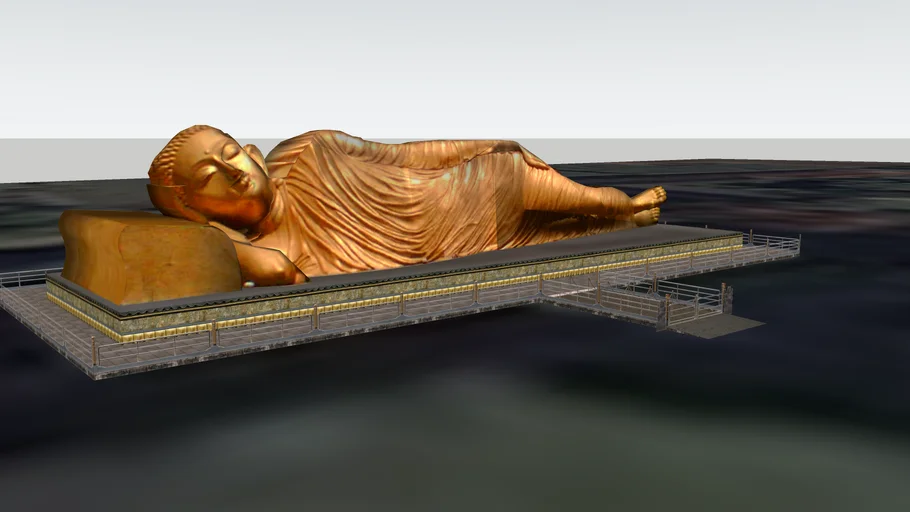 The Giant Reclining Buddha Trowulan