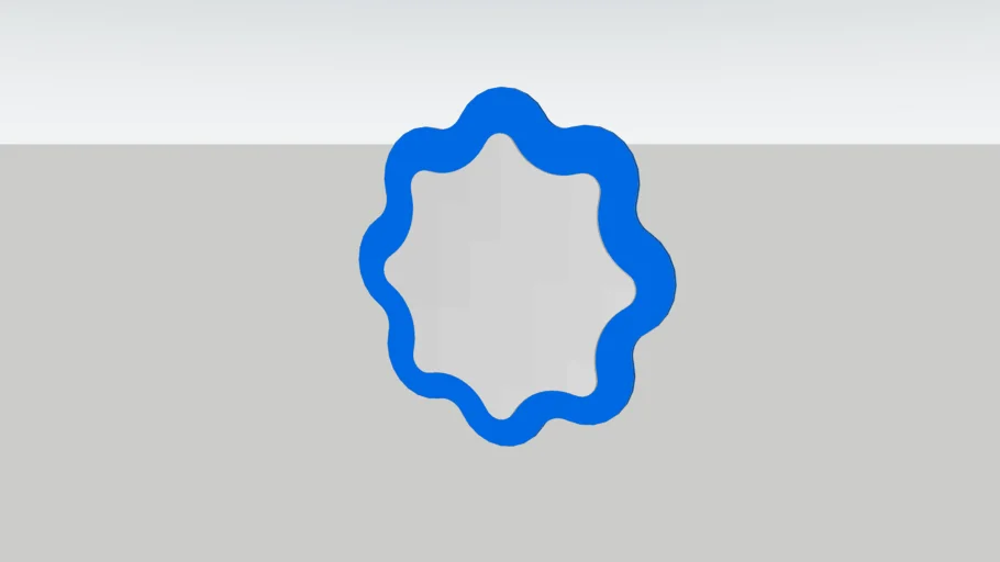 PRUNKHALLON mirror 40 blue AP