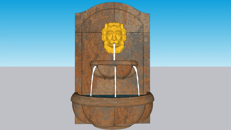 Lion Water Fountain