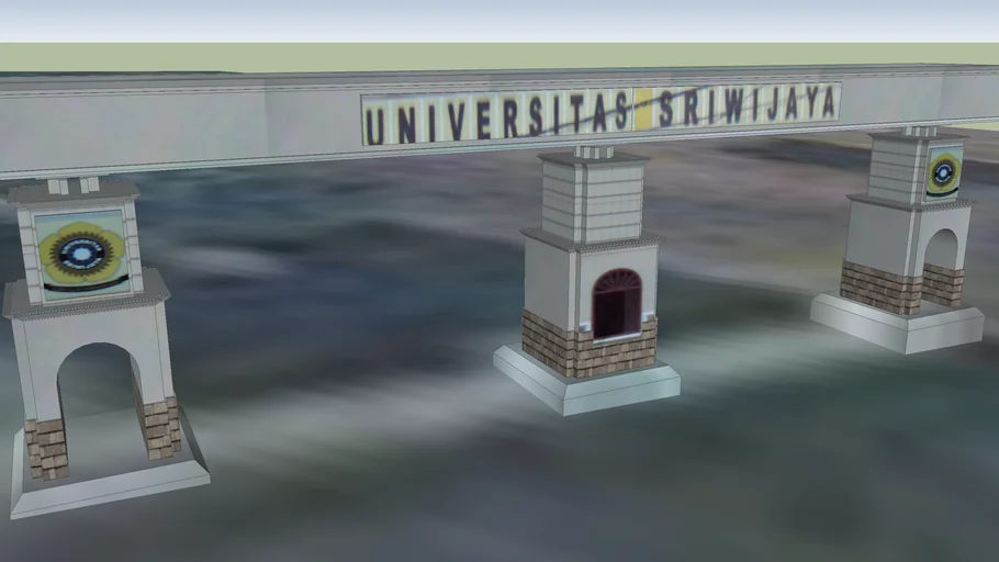 Gapura Universitas Sriwijaya
