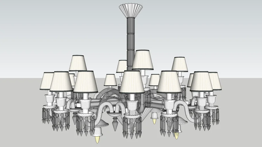 Lustre Paris - Baccart by Stéphanie Coutas