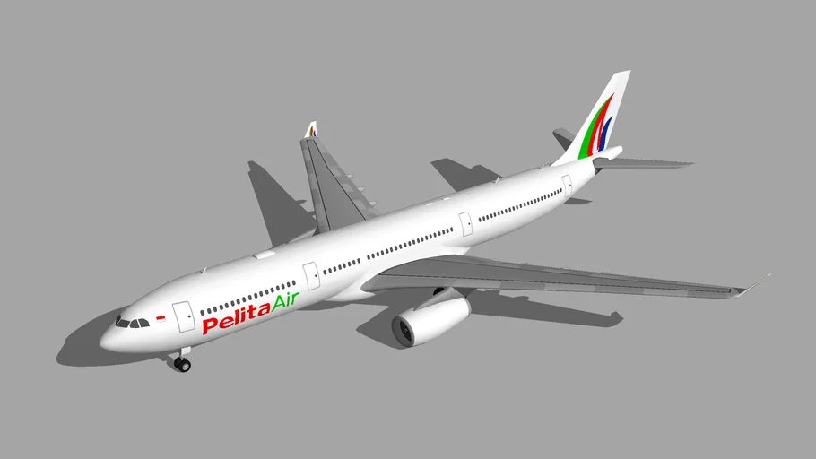 Pelita Air Airbus A330-300 2
