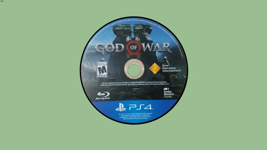 God of War 2018 PS4 Disc