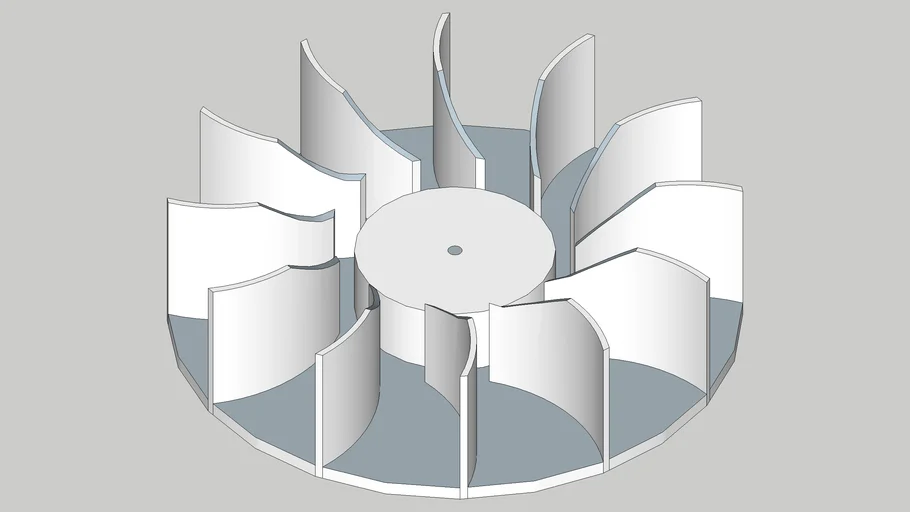 PIEZA DE VENTILADOR CENTRIFUGO