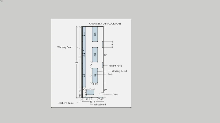 lab floor plan
