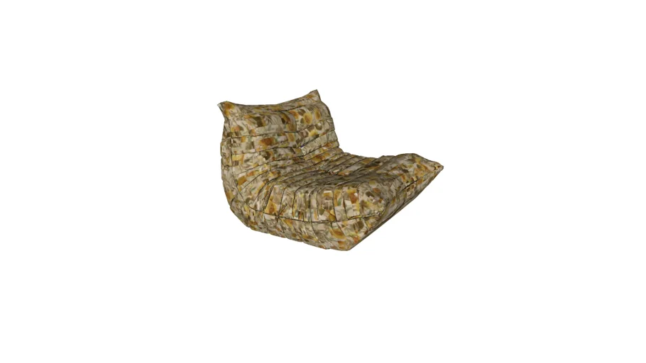 HKliving Lazy loungestoel fauteuil zonnebloem