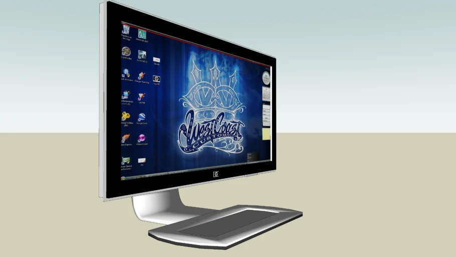 MONITOR LCD 22" HP w2207h