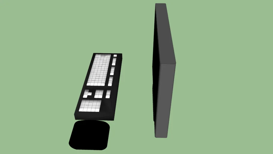 Desktop Computer | 3D Warehouse