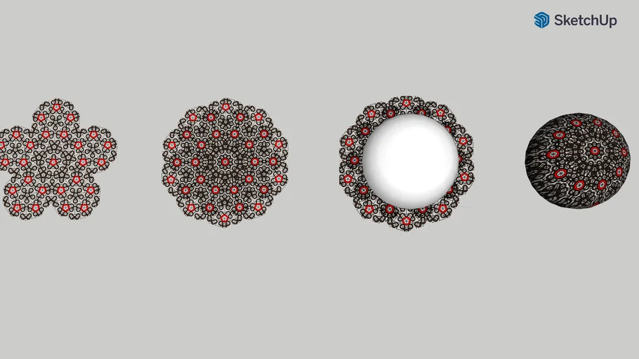 Penrose Spherical Pattern