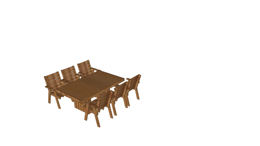 outdoor dining set