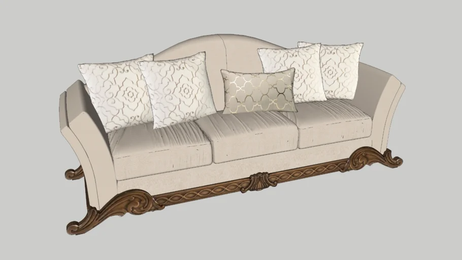 Sofá 3 Lugares | Seating - Coleção Hillux - AVI Móveis