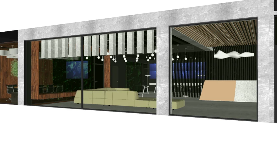 OFFICE - LOBBY AREA, RECEPTION DESK, CONFERENCE ROOM, MEETING ROOM