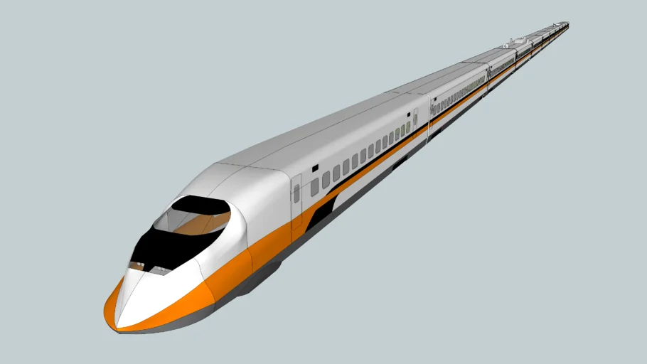 Taiwan High Speed Train-台灣高速列車v1.0 | 3D Warehouse