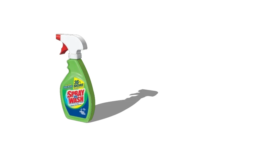 Spray n wash bottle